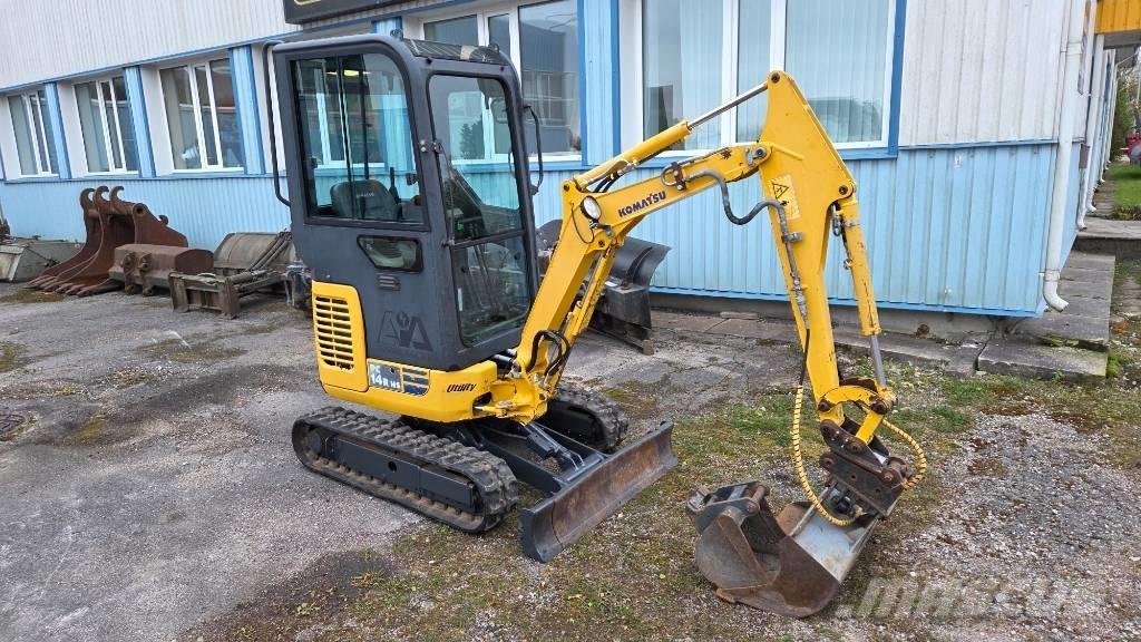 Komatsu PC 14 R Mini pelle < 7t