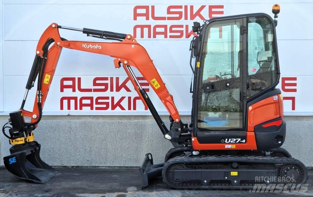 Kubota U 27-4 Mini pelle < 7t