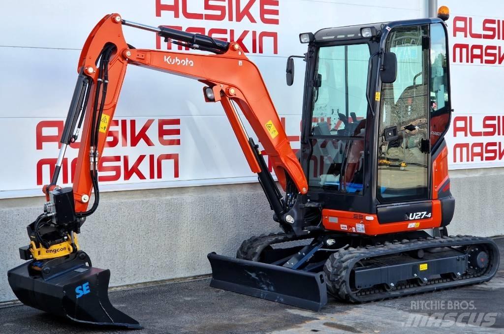 Kubota U 27-4 Mini pelle < 7t