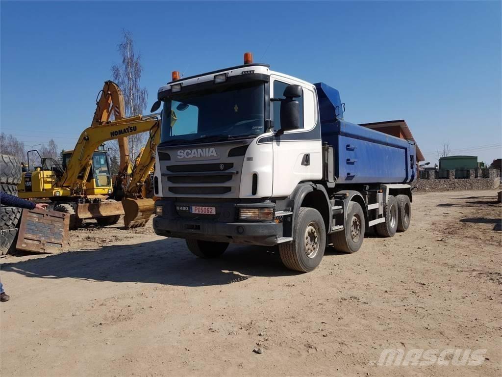 Scania G480 8x4 Camion multibenne