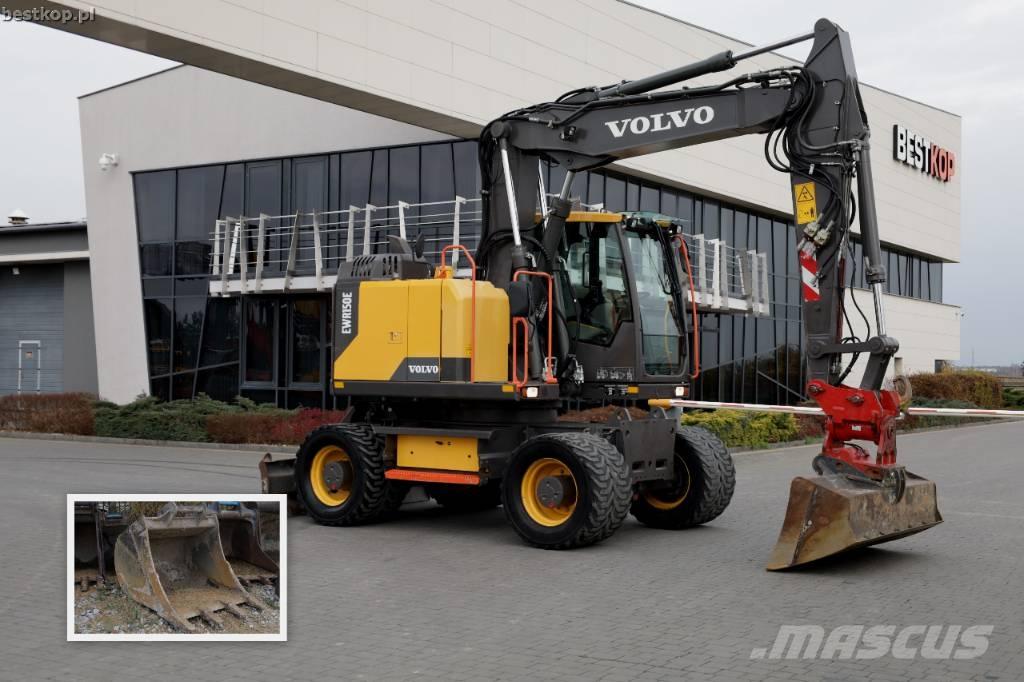 Volvo EWR 150 E Pelle sur pneus