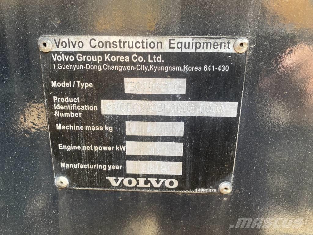 Volvo EC 290 B LC Pelle sur chenilles
