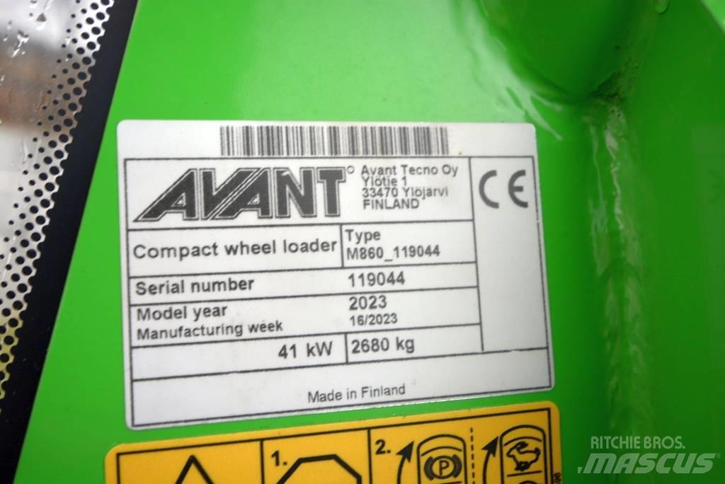 Avant 860 i Mini chargeuse