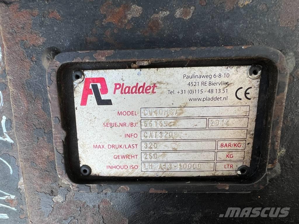Verachtert CW40 - 320E Attache rapide pour godet