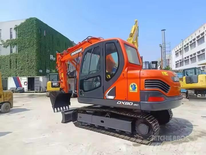 Doosan DX 80 - 9C Mini pelle < 7t