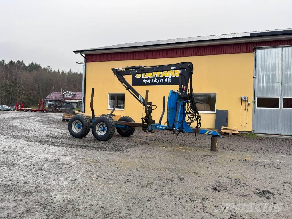 Vreten HVV 7,0 Remorque forestière avec grue