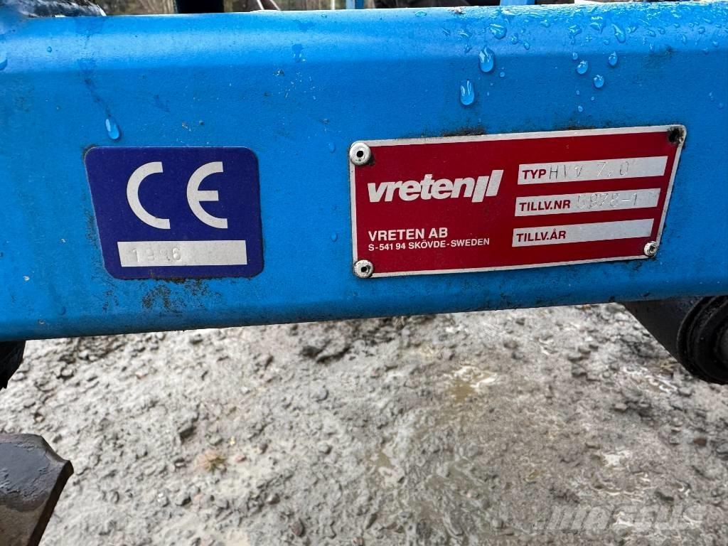 Vreten HVV 7,0 Remorque forestière avec grue