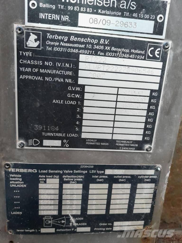 Terberg RT 222 Tracteur de manœuvre