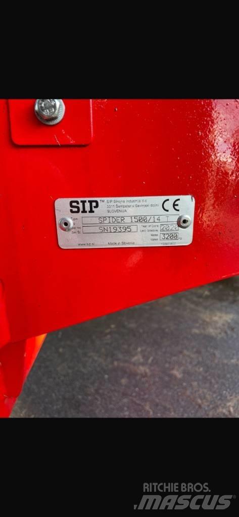 SIP Spider 1500/14T Rateau faneur
