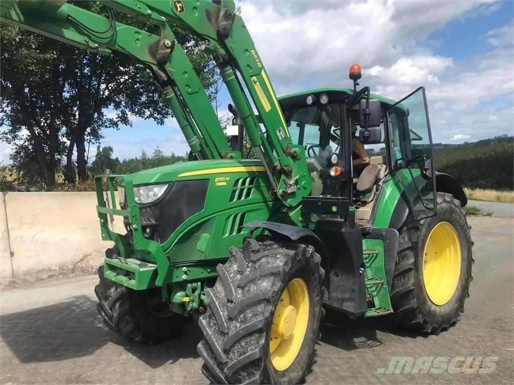 John Deere 6155M Tracteur