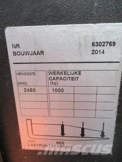 BT OME 100N OPTIO Préparateur de commande haute levée