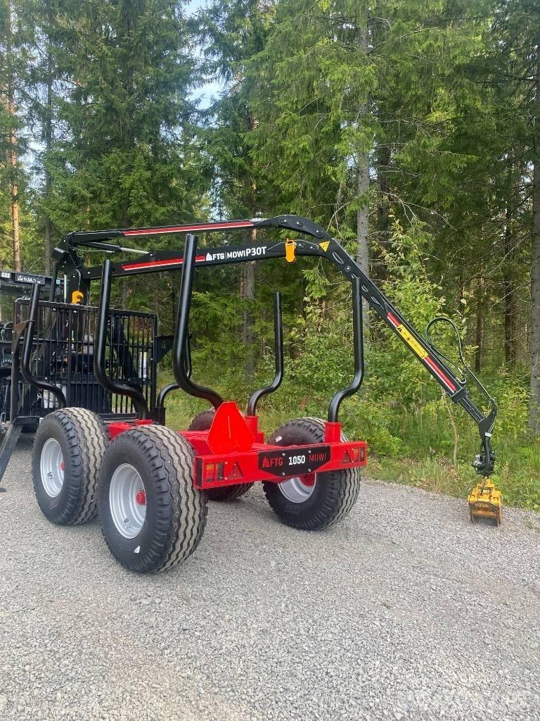 FTG Mowi 1050 Remorque forestière avec grue