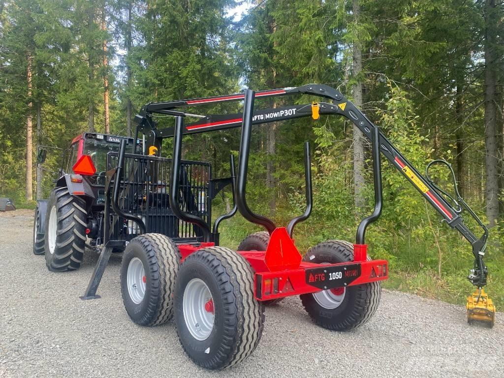 FTG Mowi 1050 Remorque forestière avec grue