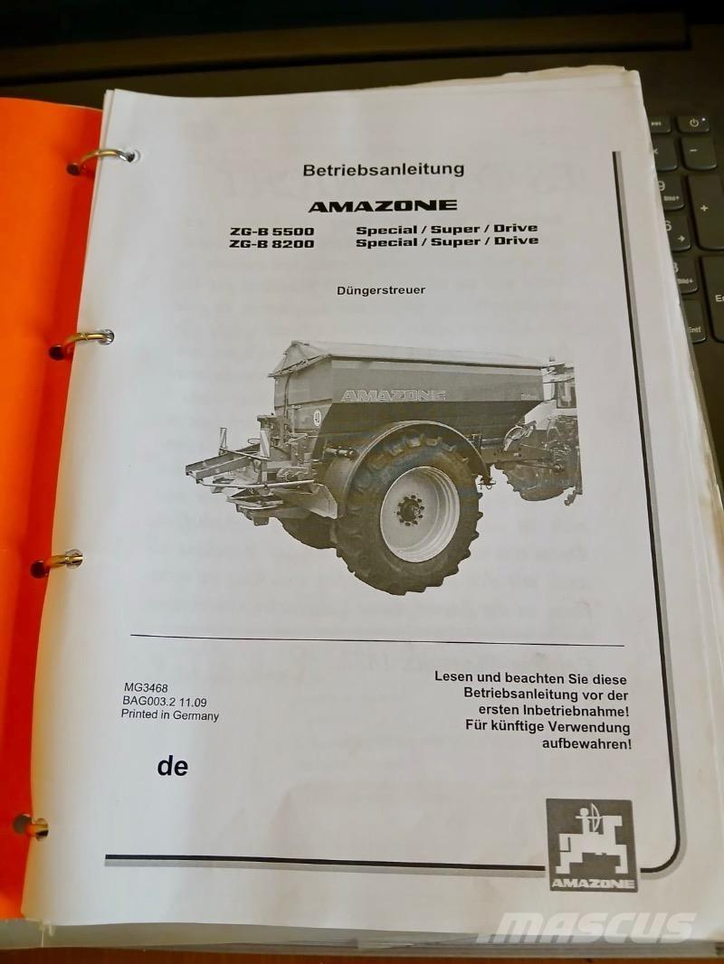 Amazone ZG-B 5500 Semoir à engrais