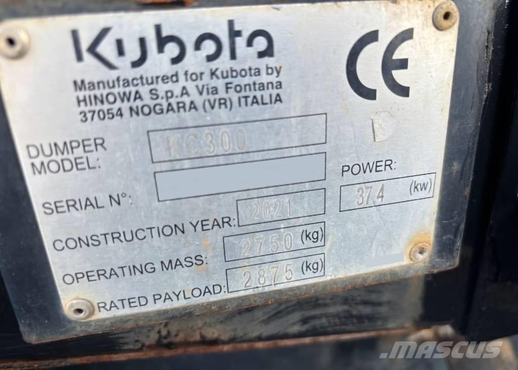 Kubota KC 300 HR-5 Autres équipements de chargement et de levage