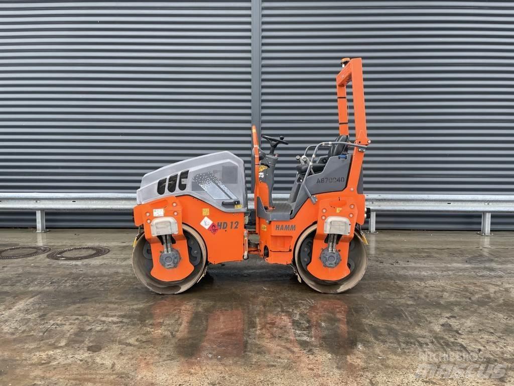 Hamm HD 12 VV Rouleaux tandem