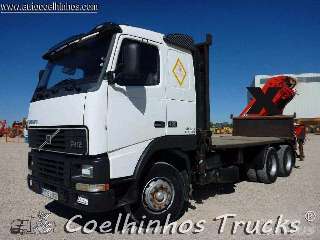 Volvo FH12 420 6x4 Camion plateau