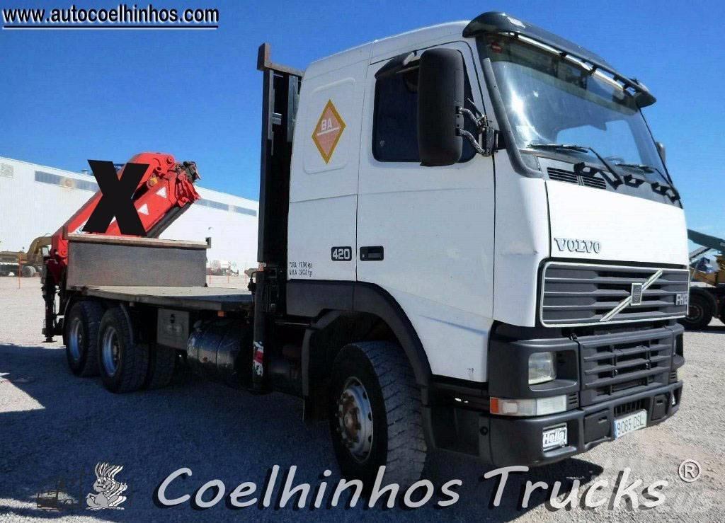 Volvo FH12 420 6x4 Camion plateau