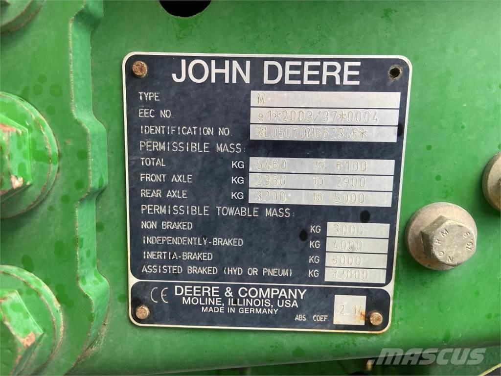 John Deere 5070M Tracteur