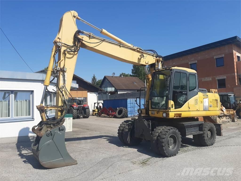 Komatsu PW180-7 Pelle sur pneus