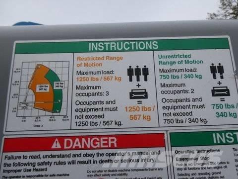 Genie S60XC Nacelles télescopiques