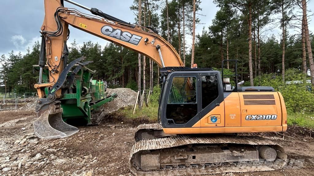 CASE CX 210 D Pelle sur chenilles