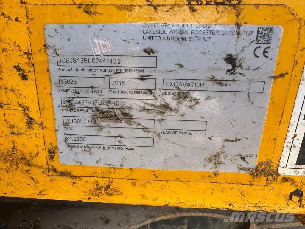 JCB JS 130 LC Pelle sur chenilles