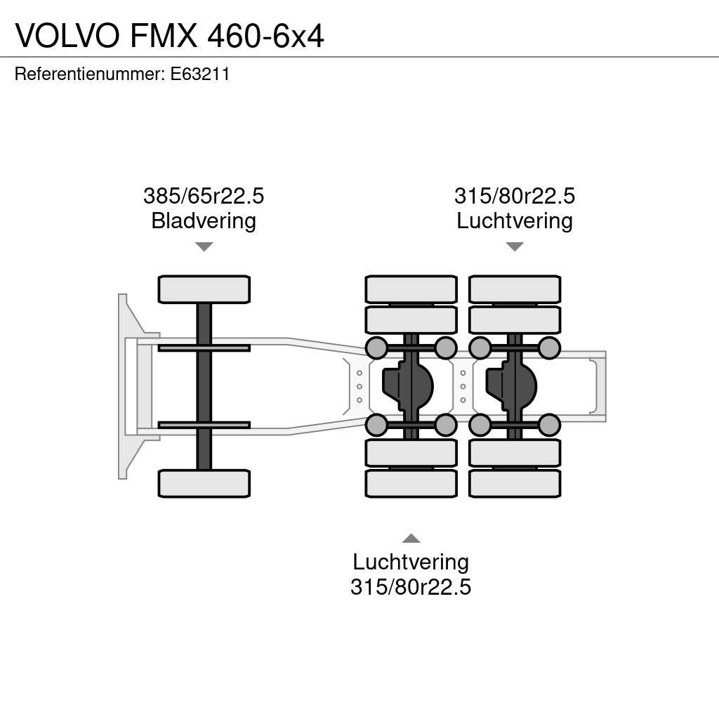 Volvo FMX 460-6x4 Tracteur routier