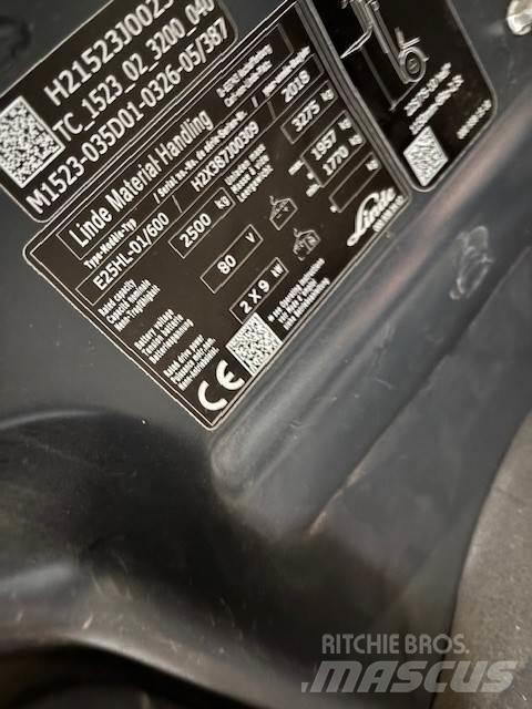 Linde E25/600HL Chariots élévateurs électriques