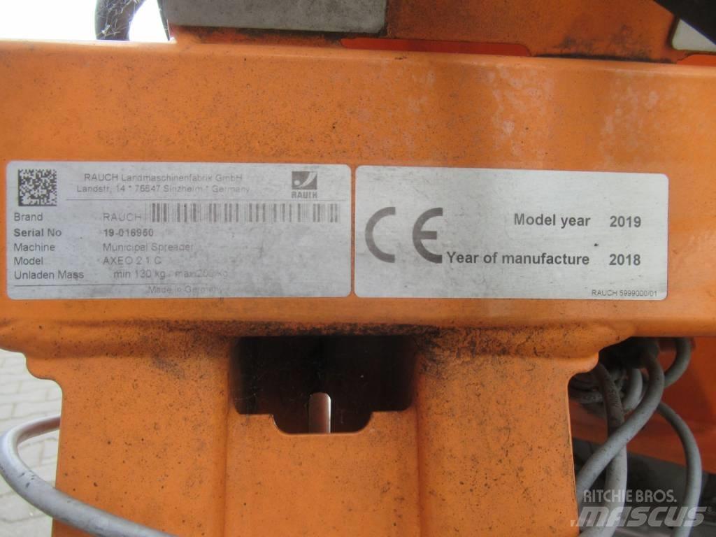 Rauch Axeo 2.1C Sableuse et saleuse