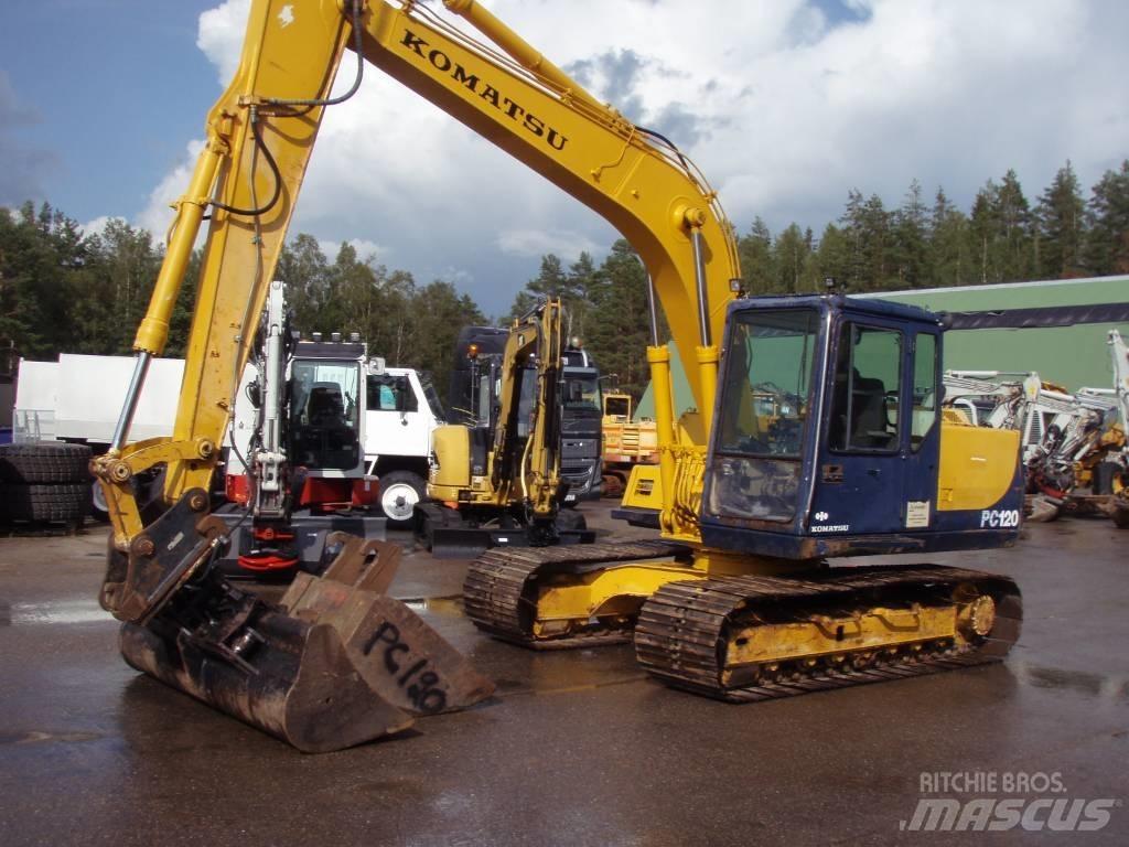 Komatsu PC120-5 Pelle sur chenilles