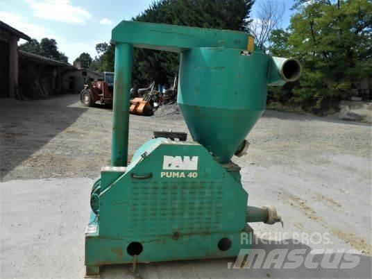  suceuse a grain pam Vis sans fin, trémie et ventilateur