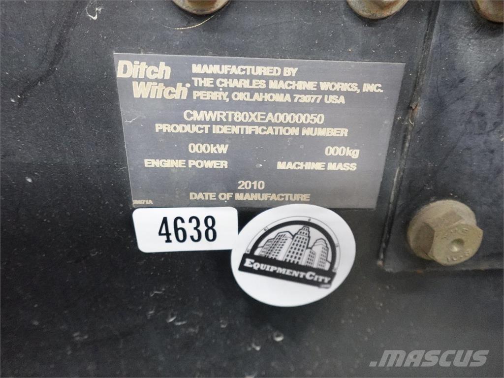 Ditch Witch RT80 Trancheuse
