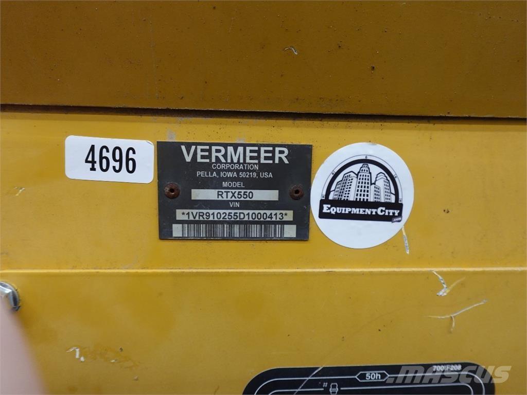 Vermeer RTX550 Trancheuse