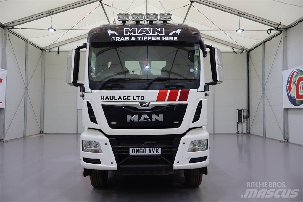 MAN TGS 35.420 GRAB Camion benne