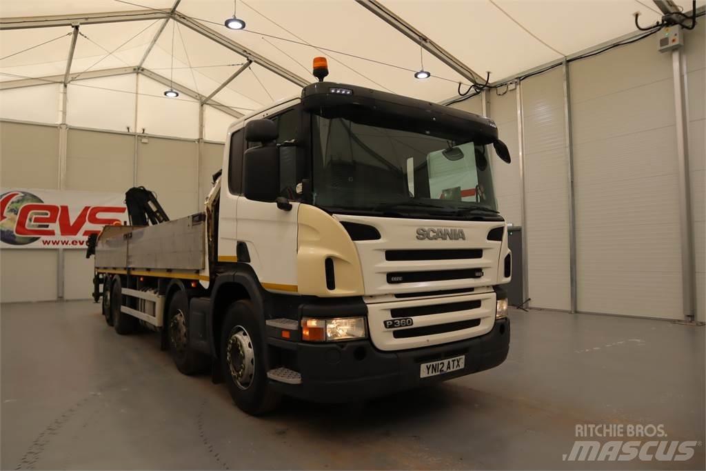 Scania P360 DROPSIDE REAR Grues mobiles