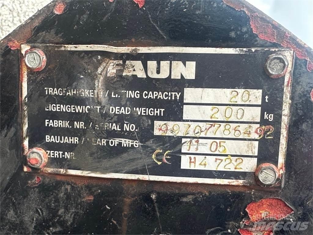 Faun 99707786492 Accessoires et pièces pour grue