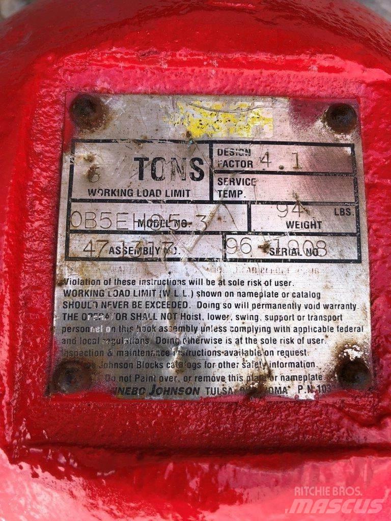 Johnson 96-1908 Accessoires et pièces pour grue