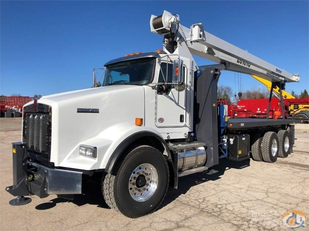 Manitex 26101 C Camion plateau ridelle avec grue