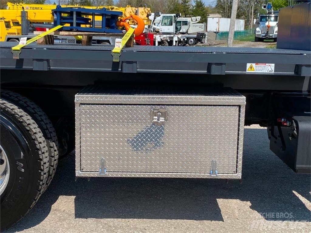 Manitex 30102 C Camion plateau ridelle avec grue