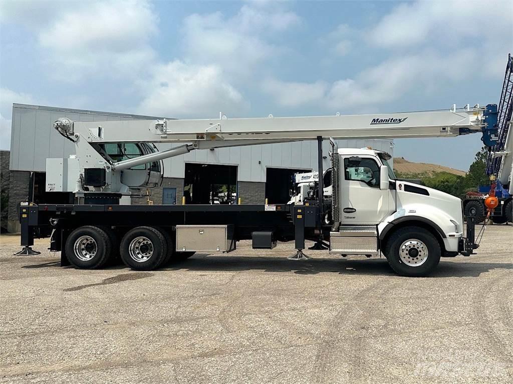 Manitex 30112 S Camion plateau ridelle avec grue