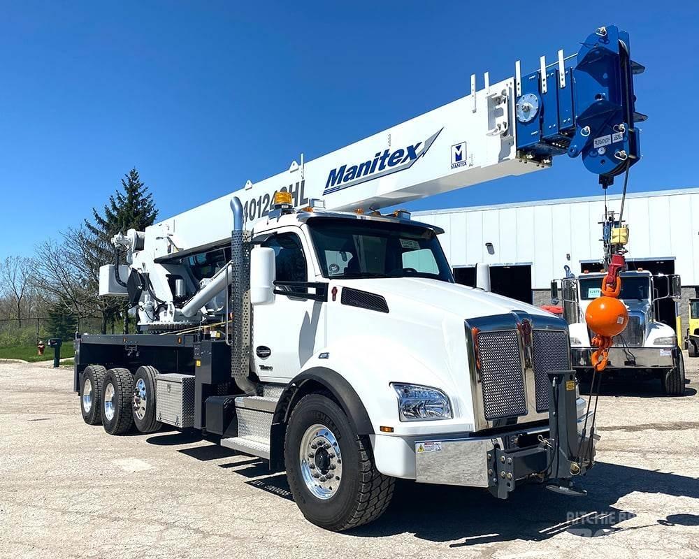 Manitex 40124 SHL Camion plateau ridelle avec grue