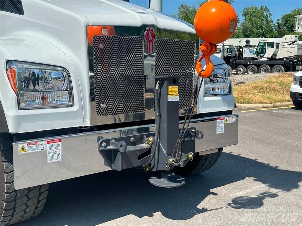 Manitex 40124 SHL Camion plateau ridelle avec grue