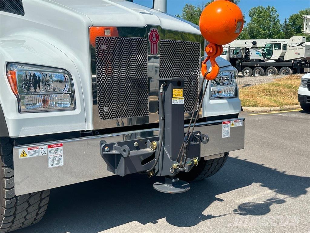 Manitex 40124 SHL Camion plateau ridelle avec grue