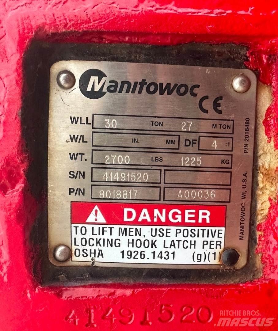 Manitowoc 8018817 Accessoires et pièces pour grue