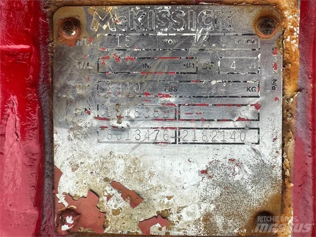  McKissick Accessoires et pièces pour grue
