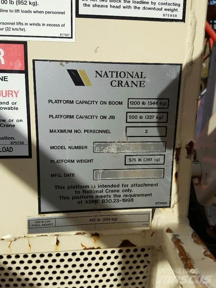 National  Accessoires et pièces pour grue