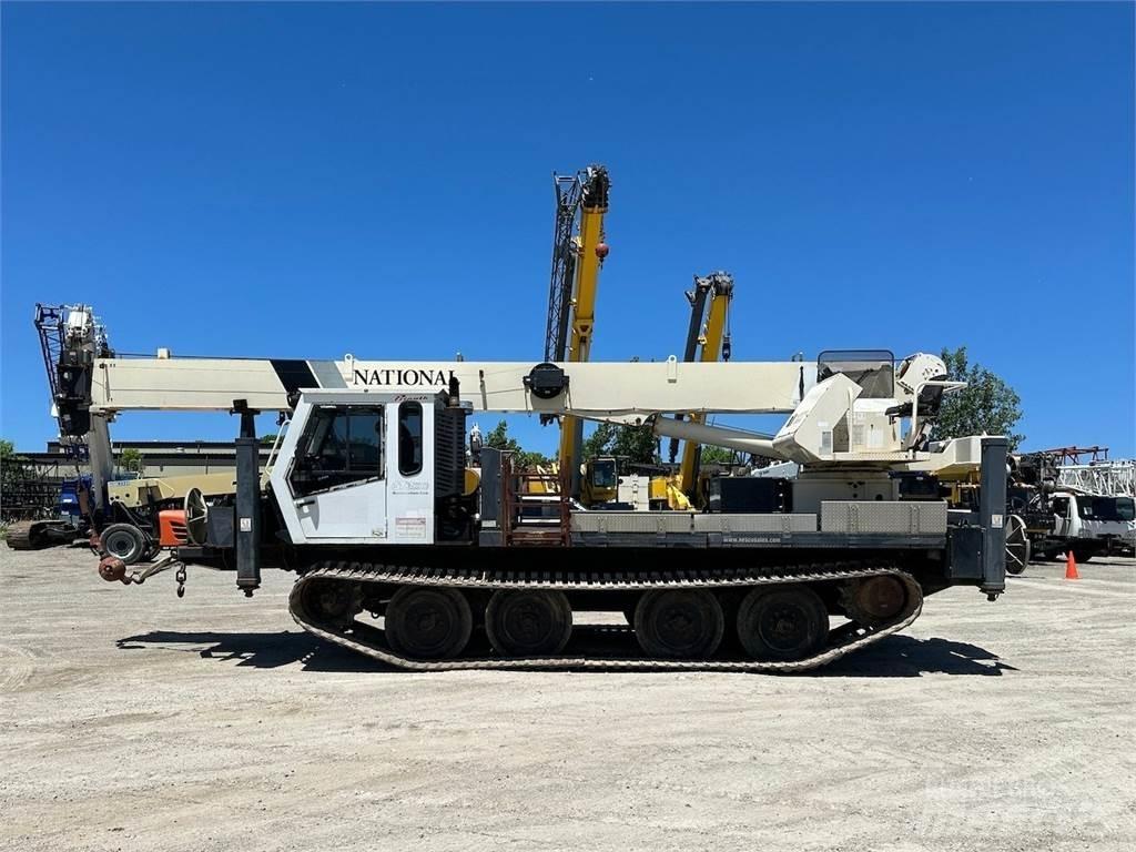 National 1100 Camion plateau ridelle avec grue