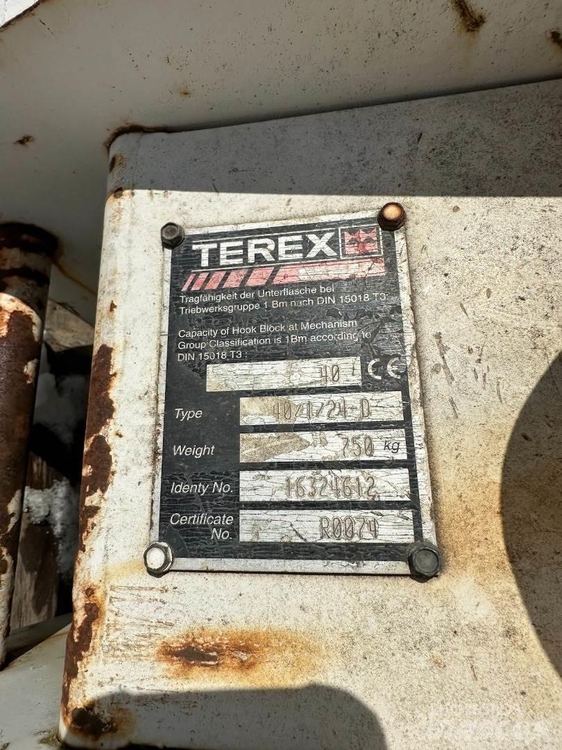 Terex 16324612 Accessoires et pièces pour grue