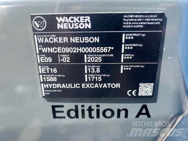 Wacker Neuson ET 16 Pelle sur chenilles